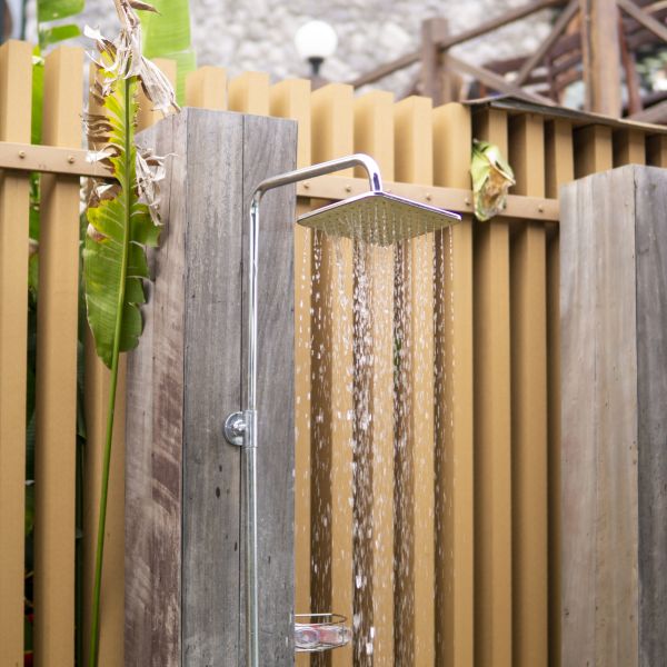 Cost of Outdoor Shower Plumbing in Northville