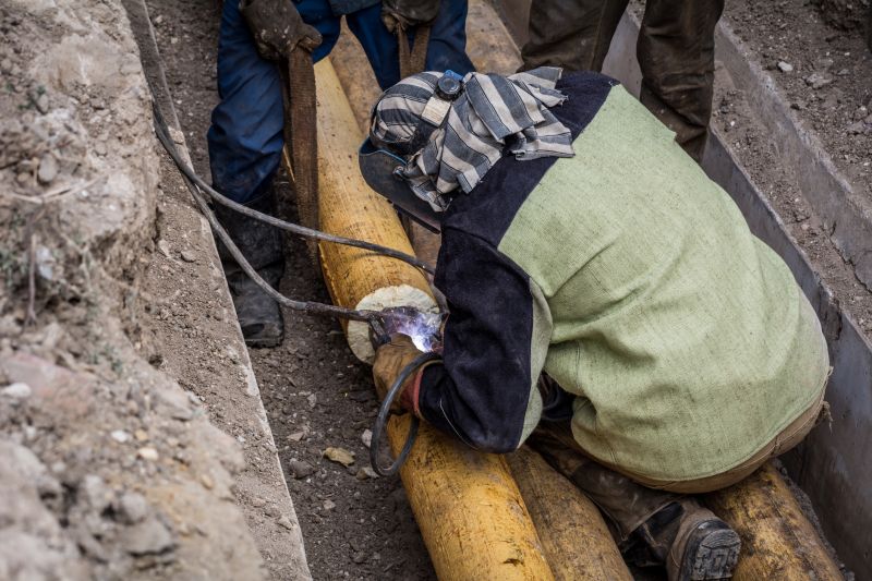 Busted Pipe Repair