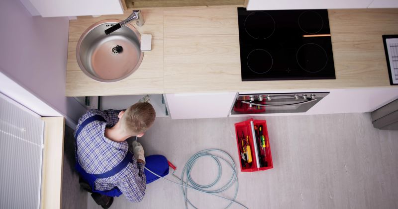 Kitchen Drain Installation