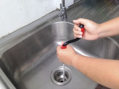 Clearing a Clogged Drain