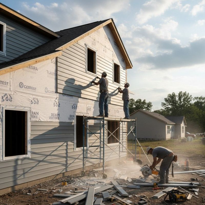 House Siding Installation