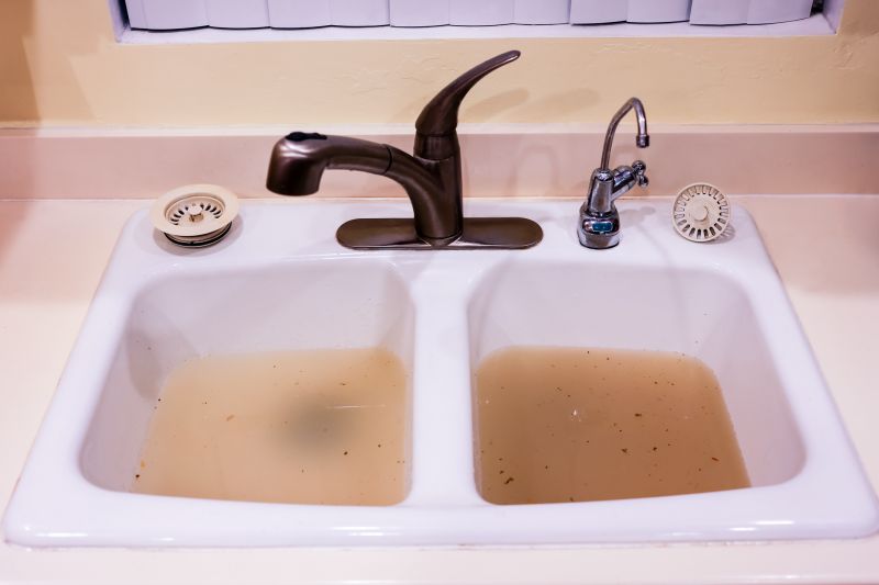 Stopped Up Drain Clearing